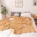 Cuddly Solid Soft Warm Flannel Throws Sofa Bed Blanket Flannel Rug