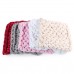 50 x 50cm Handmade Knitted Blanket Cotton Soft Washable Lint  free Throw Multicolored Thick Thread Blankets