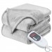 110V Electric Heating Plush Blanket For Rapid Heating and Pain Relief